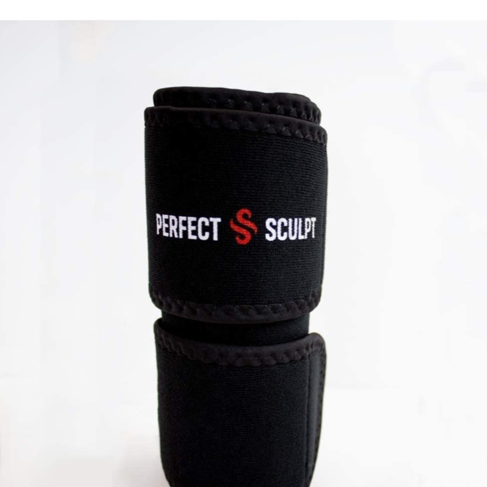 Perfect Sculpt brand Thigh Trimmers. Sweat bands.